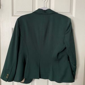 Blazer emerald green